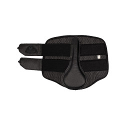 Guêtres dianteiras em neoprene perfurado com fecho duplo em velcro Acavallo Preto