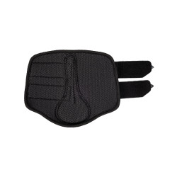 Guêtres dianteiras em neoprene perfurado com fecho duplo em velcro Acavallo Preto