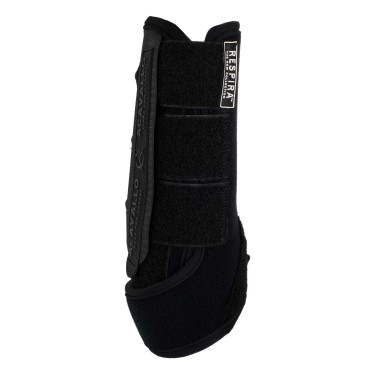 Guérrêras dianteiras em neoprene com inserções em gel Respira Acavallo Preto Guérrêras dianteiras em neoprene com inserções em gel Respira Acavallo Preto