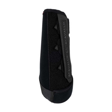 Guérrêras dianteiras em neoprene com inserções em gel Respira Acavallo Preto Guérrêras dianteiras em neoprene com inserções em gel Respira Acavallo Preto