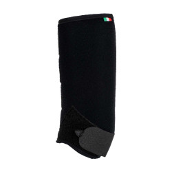Guérrêras dianteiras em neoprene com inserções em gel Respira Acavallo Preto