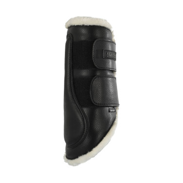 Guizeiras dianteiras em couro ecológico com fecho duplo de velcro Acavallo Guizeiras dianteiras em couro ecológico com fecho duplo de velcro Acavallo