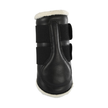 Guizeiras dianteiras em couro ecológico com fecho duplo de velcro Acavallo Guizeiras dianteiras em couro ecológico com fecho duplo de velcro Acavallo