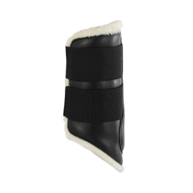 Guizeiras dianteiras em couro ecológico com fecho duplo de velcro Acavallo Guizeiras dianteiras em couro ecológico com fecho duplo de velcro Acavallo