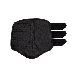 Guizeiras traseiras em neoprene perfurado com triplo velcro Acavallo Preto
