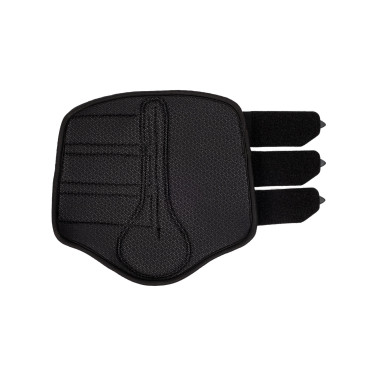 Guizeiras traseiras em neoprene perfurado com triplo velcro Acavallo Preto