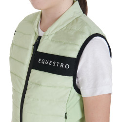 Colete técnico infantil Equestro Verde