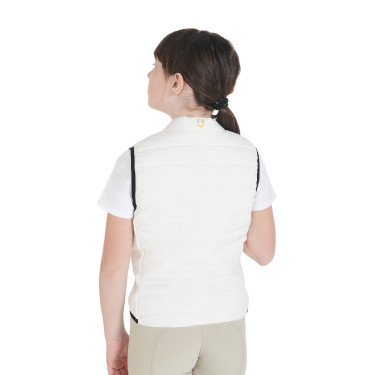 Colete técnico infantil Equestro Branco Colete técnico infantil Equestro Branco