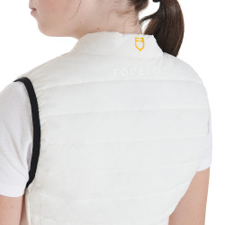 Colete técnico infantil Equestro Branco Colete técnico infantil Equestro Branco