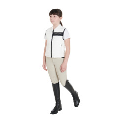 Colete técnico infantil Equestro Branco Colete técnico infantil Equestro Branco
