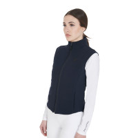 Colete em tecido técnico respirável feminino Kemi Equestro Marinho Azul-marinho Colete em tecido técnico respirável feminino Kemi Equestro Marinho Azul-marinho