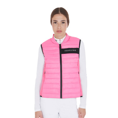 Colete feminino corta-vento em tecido técnico Equestro