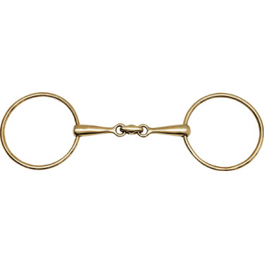 Mors 2 grandes argolas finas Feeling Anatomic maillechort