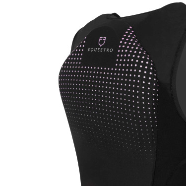 Colete de proteção adulto com cinto Equestro Lilás Azul