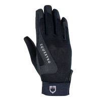 Luvas infantis Sunny em tecido técnico Equestro Marinho Azul-marinho