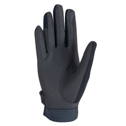 Luvas infantis Sunny em tecido técnico Equestro Marinho Azul-marinho