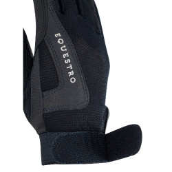 Luvas infantis Sunny em tecido técnico Equestro Marinho Azul-marinho