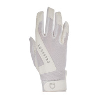Luvas em tecido técnico Sunny Equestro Branco