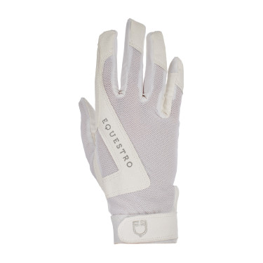 Luvas em tecido técnico Sunny Equestro Branco