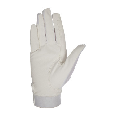 Luvas em tecido técnico Sunny Equestro Branco