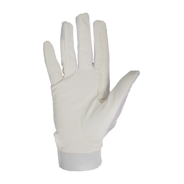 Luvas em tecido técnico Sunny Equestro Branco