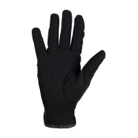 Luvas em tecido técnico com logótipo multicolorido Equestro Preto / branco Luvas em tecido técnico com logótipo multicolorido Equestro Preto / branco