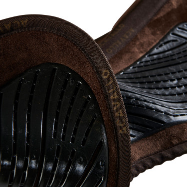 Amortecedor close contact dupla face gel Acavallo Castanho