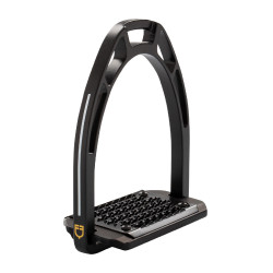 Estribos em alumínio com piso inclinado Pro HPS Equestro Preto Estribos em alumínio com piso inclinado Pro HPS Equestro Preto