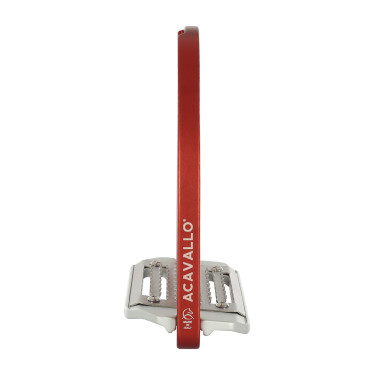 Estribos de alumínio Arco Evolution Alupro Acavallo Vermelho
