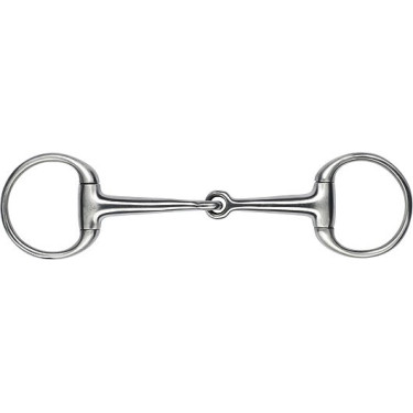 Mors oliva de bridão Feeling inox acetinado Mors oliva de bridão Feeling inox acetinado
