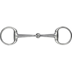 Mors oliva de bridão Feeling inox acetinado Mors oliva de bridão Feeling inox acetinado