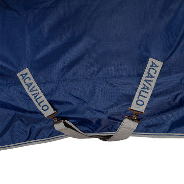 Capa turnout impermeável em poliéster 840D ripstop com enchimento de 400g Acavallo Capa turnout impermeável em poliéster 840D ripstop com enchimento de 400g Acavallo