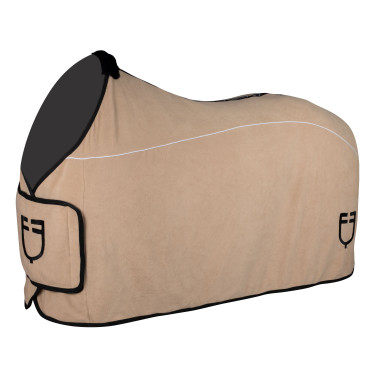 Cobertor de lã polar com fecho frontal com aba GP Equestro