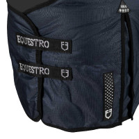 Capa de paddock 500g em tecido rip-stop modelo Alberta Equestro Marinho Azul-marinho Capa de paddock 500g em tecido rip-stop modelo Alberta Equestro Marinho Azul-marinho