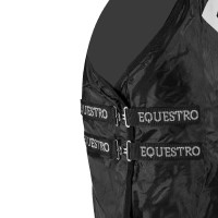 Capa de box em tecido Waffle Equestro Preto Capa de box em tecido Waffle Equestro Preto