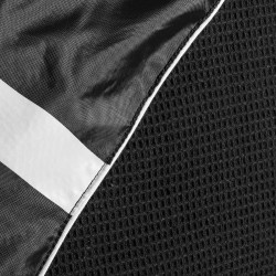 Capa de box em tecido Waffle Equestro Preto