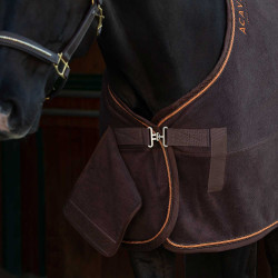 Cobertura de box em lã polar 800g Acavallo Marrom / laranja Castanho