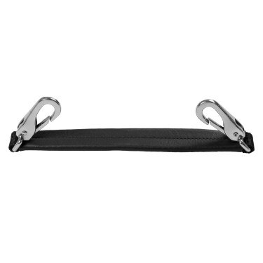 Correia de sela em couro Equestro Preto