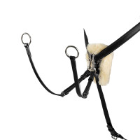 Peitoral de 5 pontos Salome com sistema Magic Equestro Castanho escuro Peitoral de 5 pontos Salome com sistema Magic Equestro Castanho escuro