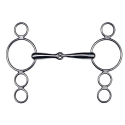 Mors ajustável Feeling 4 argolas maciço Mors ajustável Feeling 4 argolas maciço