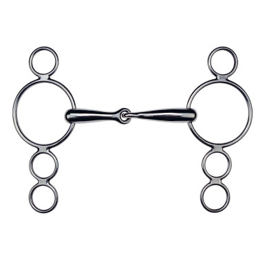 Mors ajustável Feeling 4 argolas maciço Mors ajustável Feeling 4 argolas maciço