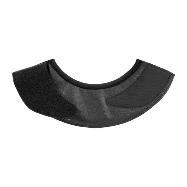 Sinos em couro ecológico com fecho de velcro Acavallo Preto