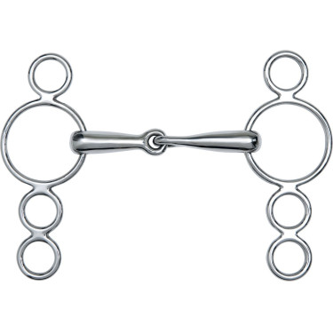 Mors ajustável Feeling 4 argolas maciço Mors ajustável Feeling 4 argolas maciço