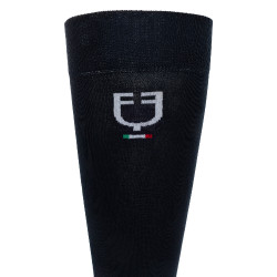 Meias técnicas elásticas com bandeira italiana Equestro Meias técnicas elásticas com bandeira italiana Equestro