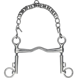 Mors Saumur Feeling com bomba hastes curtas inox acetinado Mors Saumur Feeling com bomba hastes curtas inox acetinado
