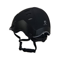 Capacete ultraleve em plástico durável Stealth Equestro Preto Capacete ultraleve em plástico durável Stealth Equestro Preto