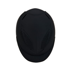 Capacete ultraleve em plástico durável Stealth Equestro Preto