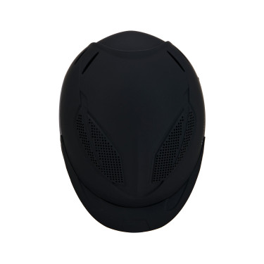 Capacete ultraleve em plástico durável Stealth Equestro Preto