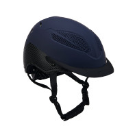 Capacete ultraleve em plástico durável Stealth Equestro Marinho Azul-marinho