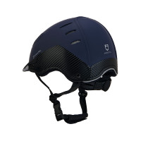 Capacete ultraleve em plástico durável Stealth Equestro Marinho Azul-marinho